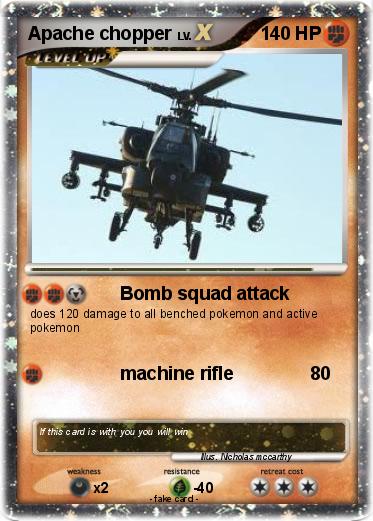 Pokemon Apache chopper