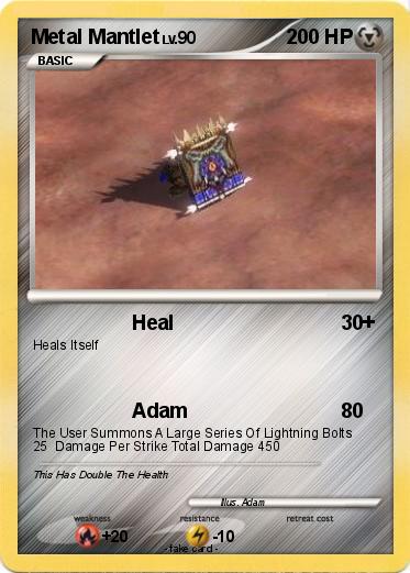 Pokemon Metal Mantlet
