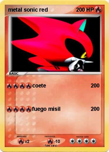 Pokemon metal sonic red