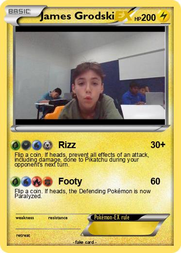 Pokemon James Grodski