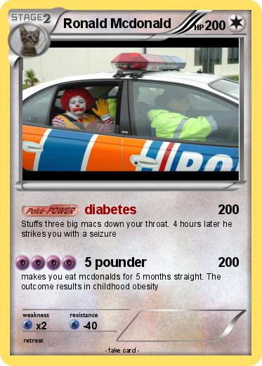 Pokemon Ronald Mcdonald