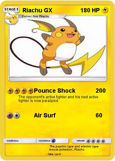 Pokemon Riachu GX