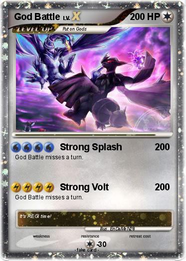 Pokemon God Battle