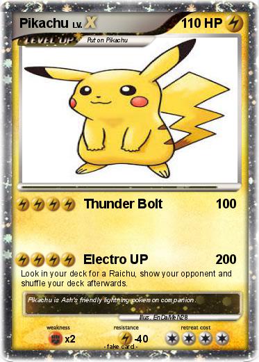 Pokemon Pikachu