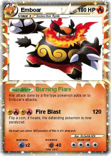 Pokemon Emboar