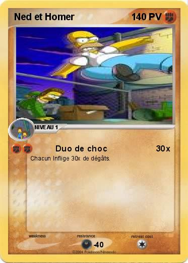 Pokemon Ned et Homer