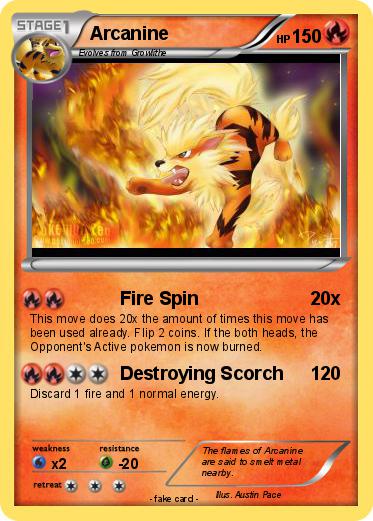 Pokemon Arcanine