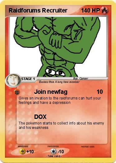 Pokemon Raidforums Recruiter