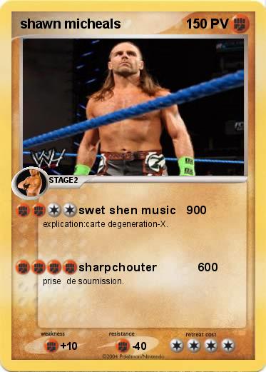 Pokemon shawn micheals