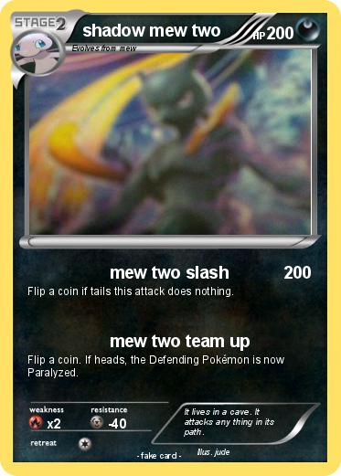 Pokemon shadow mew two