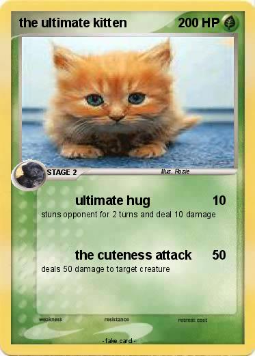 Pokemon the ultimate kitten