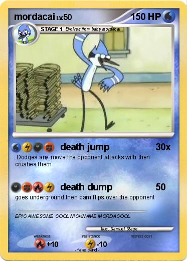 Pokemon mordacai