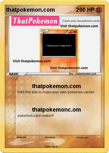 Pokemon thatpokemon.com