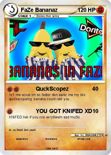 Pokemon FaZe Bananaz