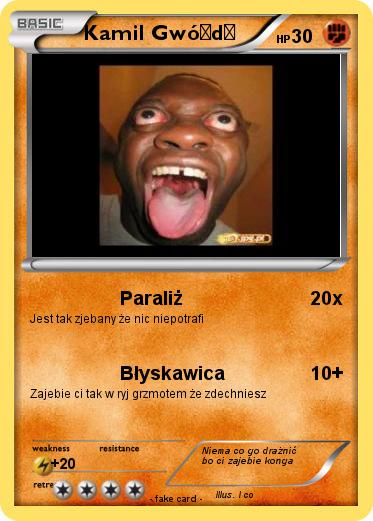 Pokemon Kamil Gwóźdź