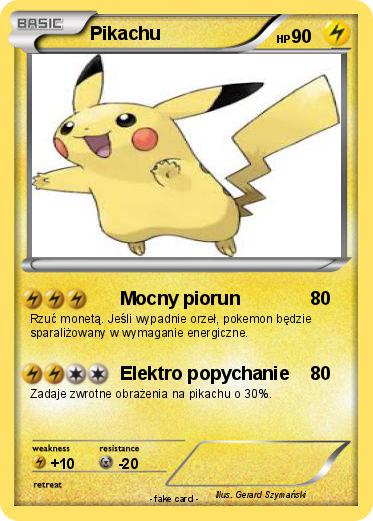 Pokemon Pikachu