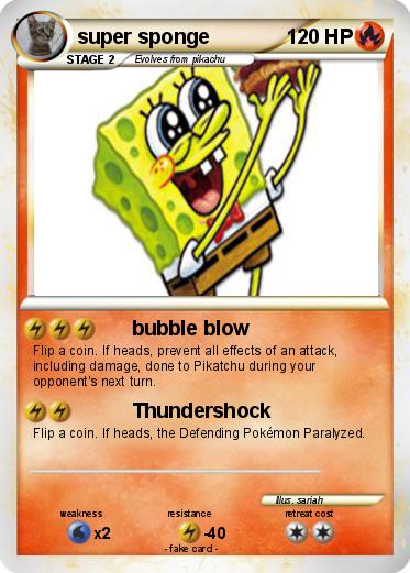 Pokemon super sponge