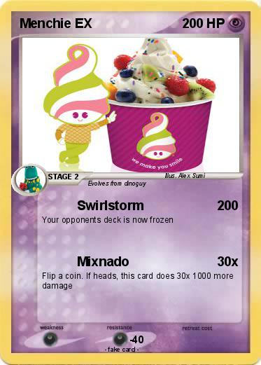 Pokemon Menchie EX