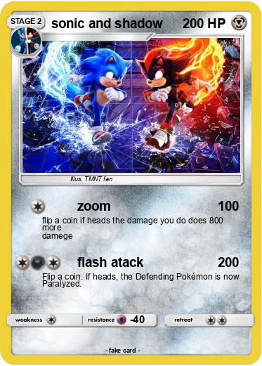 Pokemon sonic and shadow
