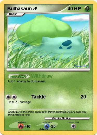 Pokemon Bulbasaur