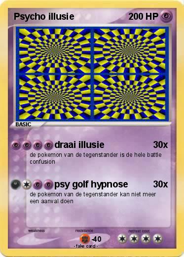 Pokemon Psycho illusie