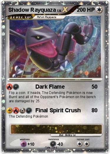 Pokemon Shadow Rayquaza