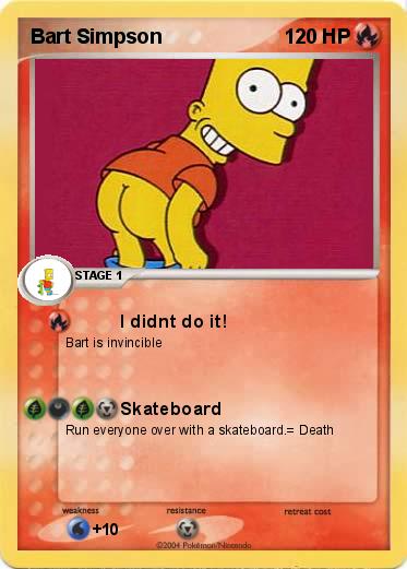 Pokemon Bart Simpson