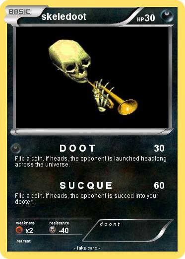 Pokemon skeledoot