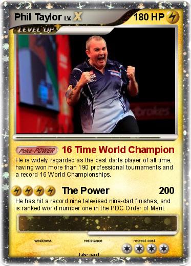 Pokemon Phil Taylor