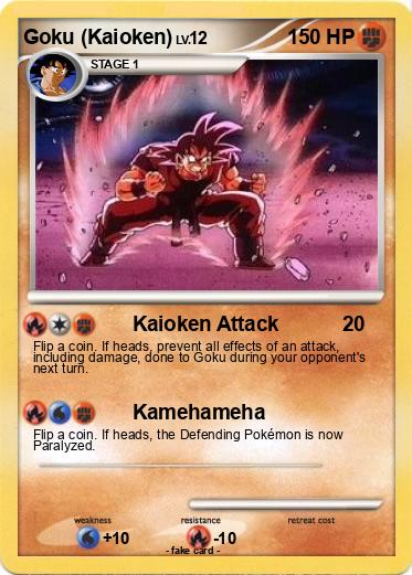 Pokemon Goku (Kaioken)