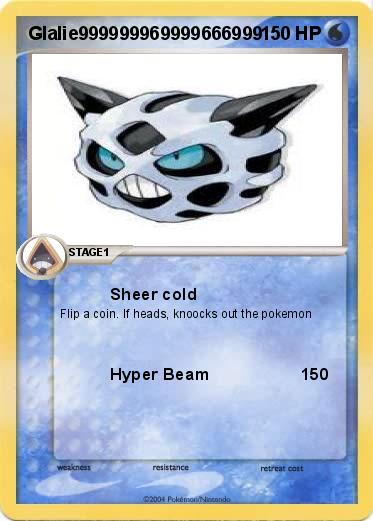 Pokemon Glalie999999969999666999