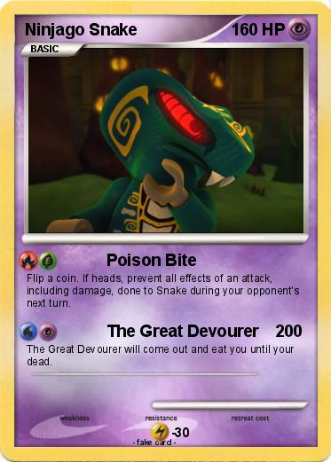 Pokemon Ninjago Snake
