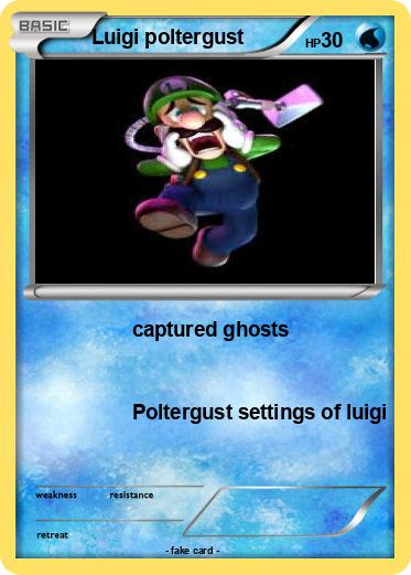 Pokemon Luigi poltergust