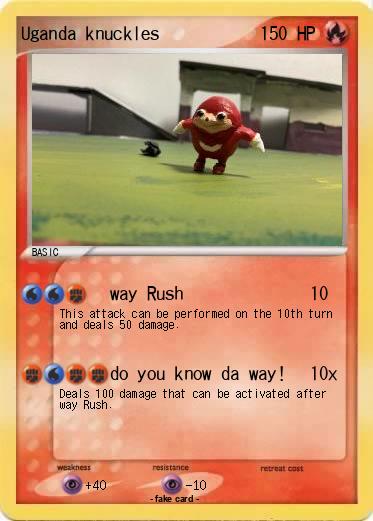 Pokemon Uganda knuckles