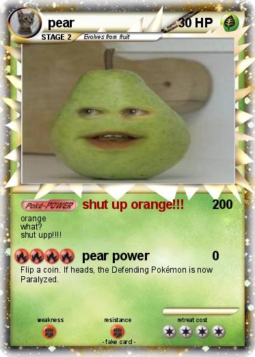 Pokemon pear