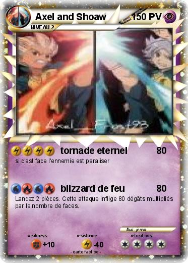 Pokemon Axel and Shoaw