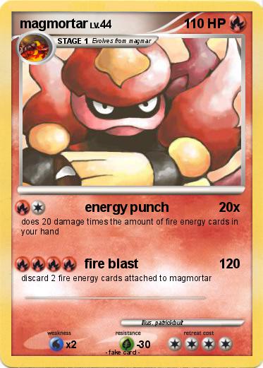 Pokemon magmortar