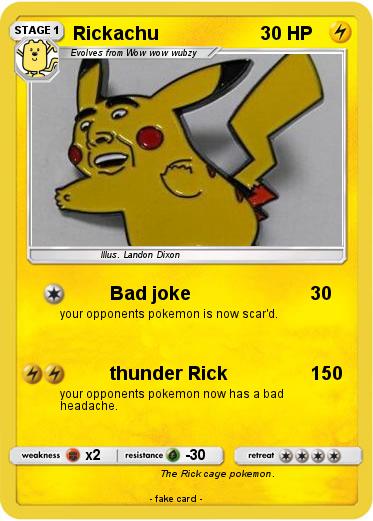 Pokemon Rickachu