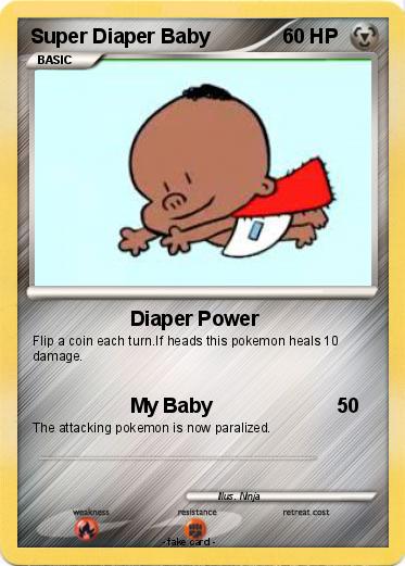 Pokemon Super Diaper Baby