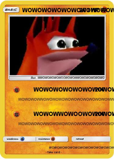 Pokemon WOWOWOWOWOWOWOWOWOWOWOWOWO