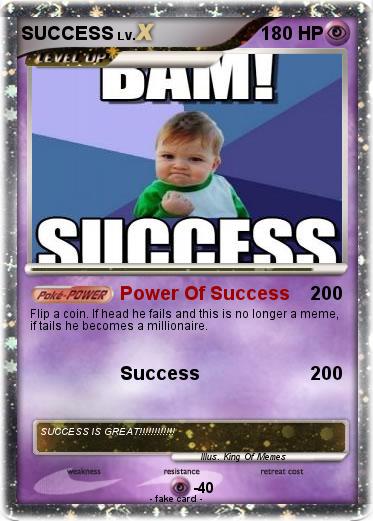 Pokemon SUCCESS