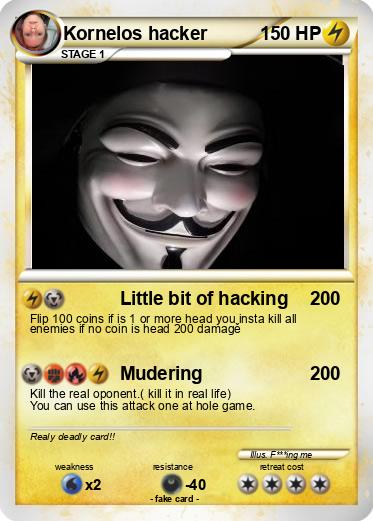 Pokemon Kornelos hacker