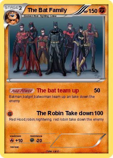 Pokemon The Bat Family