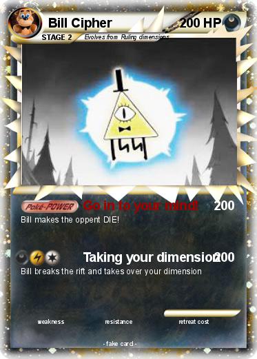 Pokemon Bill Cipher
