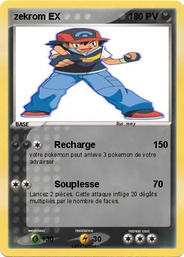Pokemon zekrom EX
