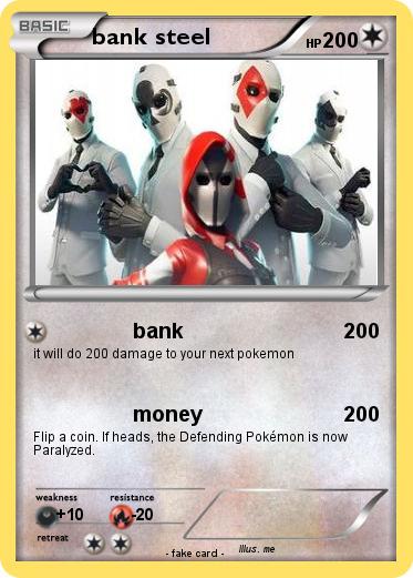 Pokemon bank steel