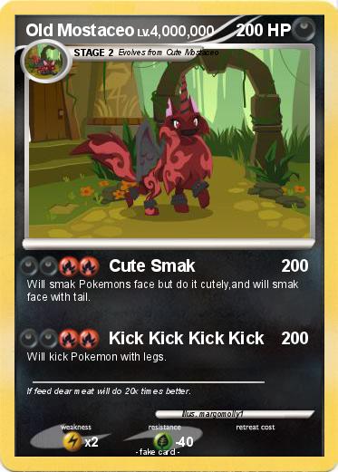 Pokemon Old Mostaceo