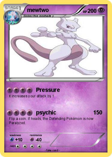 Pokemon mewtwo