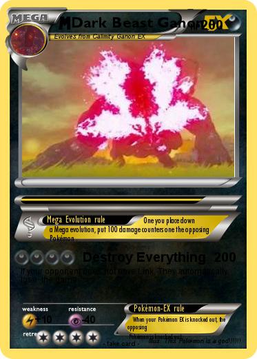 Pokemon Dark Beast Ganon