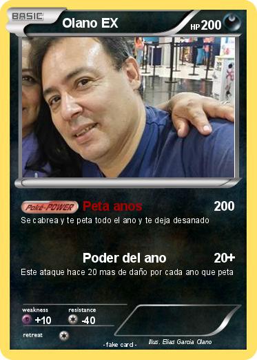 Pokemon Olano EX